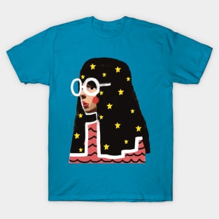 The Girl With Stars In Her Hair T-Shirt